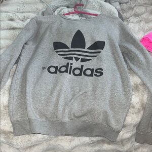 Adidas Gray Sweatshirt